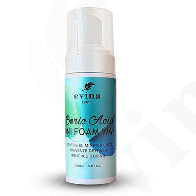 Nettoyage du vagin Gel probiotique 100% naturel Acide borique Yoni mousse de lavage personnalisable