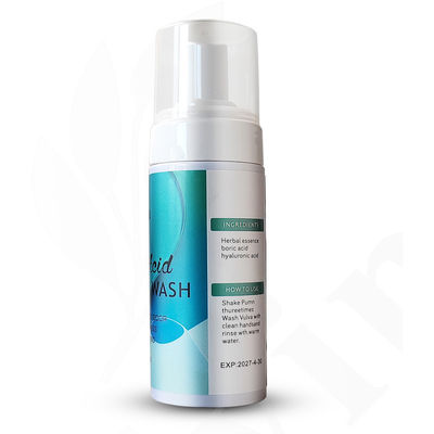 Nettoyage du vagin Gel probiotique 100% naturel Acide borique Yoni mousse de lavage personnalisable