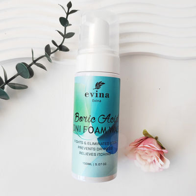 Nettoyage du vagin Gel probiotique 100% naturel Acide borique Yoni mousse de lavage personnalisable