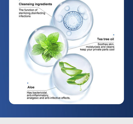 Marque privée Laver les parties intimes masculines pour la santé des hommes Nettoyage vaginal et herbes naturelles