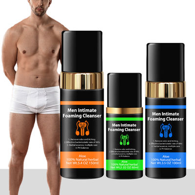 100% herbes naturelles pour hommes pour le lavage intime et les avantages antimicrobiens