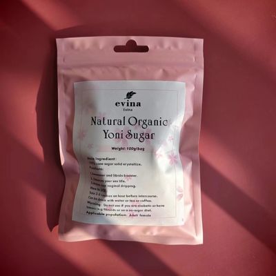 Bonbons Yoni Sucre 100% naturel Blanc cristallin Doux Sexy en vrac Logo personnalisé de bonbons Yoni