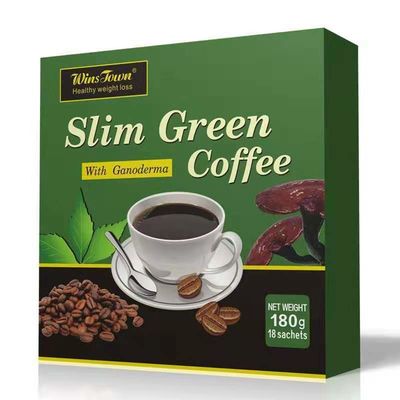 Régime de perte de poids Poudre de café vert pour les nouveaux arrivants Remplacement des repas Café minceur