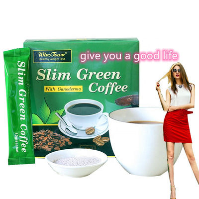 Régime de perte de poids Poudre de café vert pour les nouveaux arrivants Remplacement des repas Café minceur