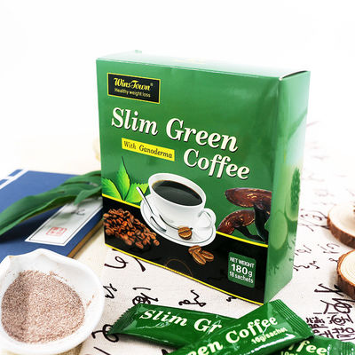 Régime de perte de poids Poudre de café vert pour les nouveaux arrivants Remplacement des repas Café minceur