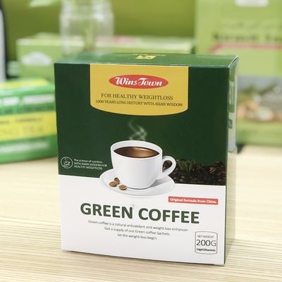 Contrôle de l'alimentation saine des hommes Herbes naturelles Ganoderme Café pour une perte de poids instantanée
