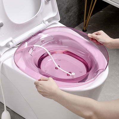 500g de poids Bidet Yoni siège à vapeur avec le matériau de style PET et le design transparent
