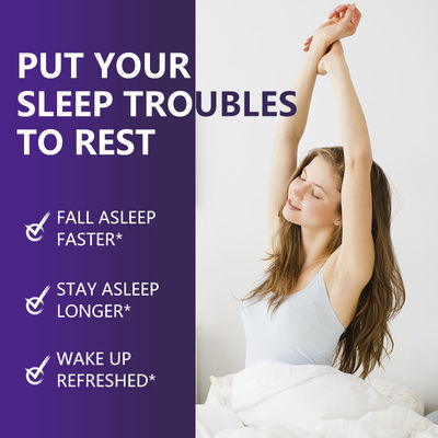 Des gommes de mélatonine pour un meilleur sommeil et une meilleure relaxation 24 mois
