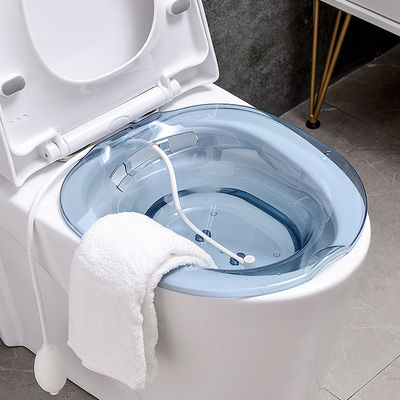 Aviliable échantillon Transparentitz bassin de bain pour toilettes siège à vapeur siège 500g poids
