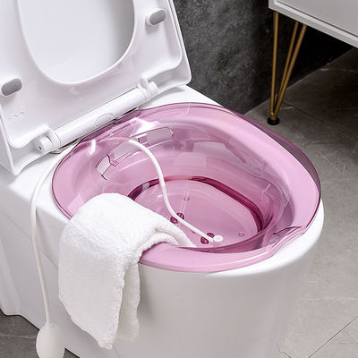 Aviliable échantillon Transparentitz bassin de bain pour toilettes siège à vapeur siège 500g poids