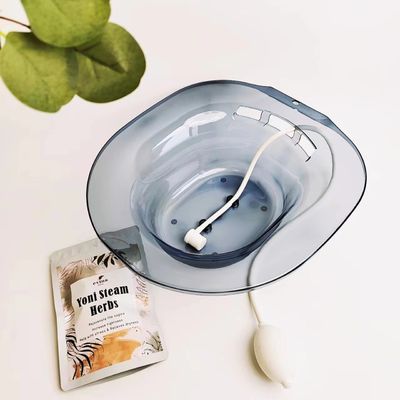 Aviliable échantillon Transparentitz bassin de bain pour toilettes siège à vapeur siège 500g poids
