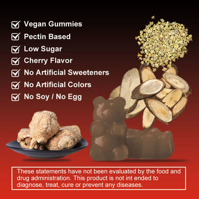 Forever Multi Maca Gummy Candy Augmente la puissance masculine pour une énergie et une force durables