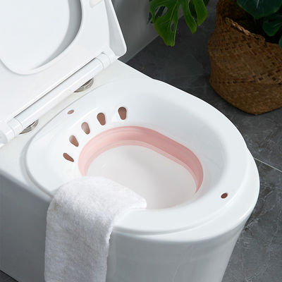 Santé féminine Sitz pliable bain pour siège de toilette Hémorroïdes Cuisine de soins post-partum