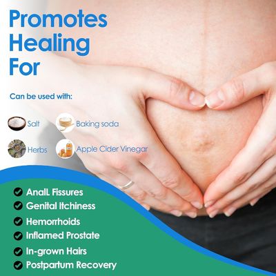 Santé féminine Sitz pliable bain pour siège de toilette Hémorroïdes Cuisine de soins post-partum