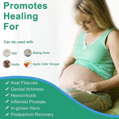 Santé féminine Sitz pliable bain pour siège de toilette Hémorroïdes Cuisine de soins post-partum