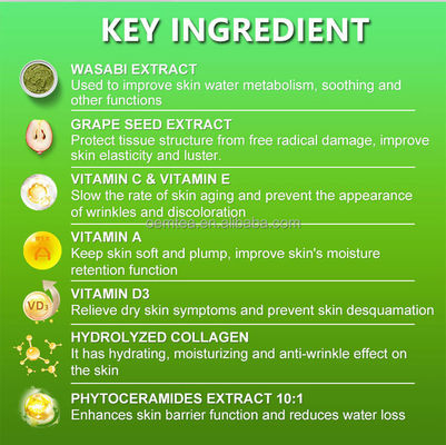 Méthode de stockage à température ambiante Lutéine Collagène Anti-âge gomme pour blanchiment de la peau