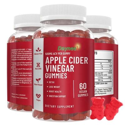 Obtenez votre dose quotidienne de 3g*60 hémostypes de vinaigre de cidre de pomme bonbons pour le bien-être