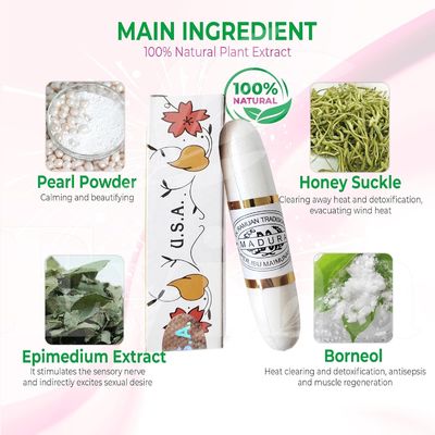 Resserrez votre vagin et rétablissez votre virginité avec une boîte personnalisée de 30g de baguette magique naturelle.