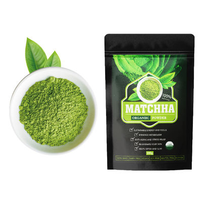 Poudre de matcha 100% naturelle pour la cérémonie traditionnelle du thé japonais