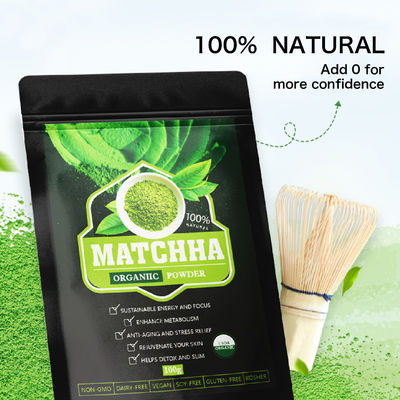 Poudre de matcha 100% naturelle pour la cérémonie traditionnelle du thé japonais