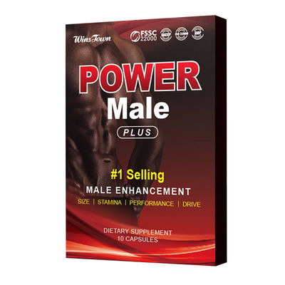 Les capsules de maca X-Power pour hommes augmentent l'énergie et la vitalité avec les capsules d'herbes pour hommes