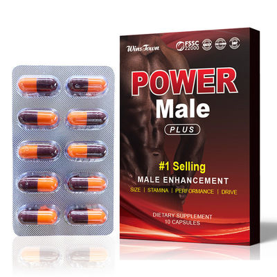 Les capsules de maca X-Power pour hommes augmentent l'énergie et la vitalité avec les capsules d'herbes pour hommes