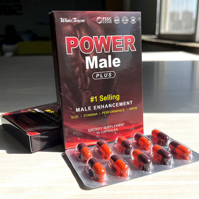 Les capsules de maca X-Power pour hommes augmentent l'énergie et la vitalité avec les capsules d'herbes pour hommes
