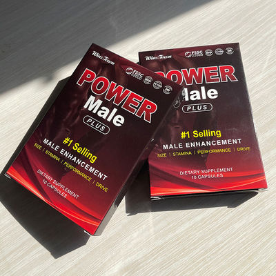 Les capsules de maca X-Power pour hommes augmentent l'énergie et la vitalité avec les capsules d'herbes pour hommes