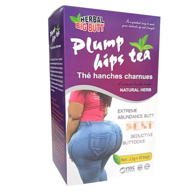 Ingrédients 100% herbes naturelles thé de hanche et de gros fesses pour une séduction à température ambiante