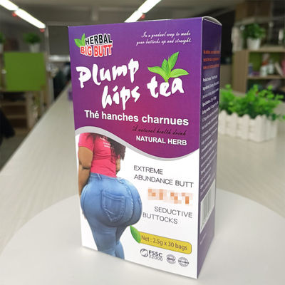 Ingrédients 100% herbes naturelles thé de hanche et de gros fesses pour une séduction à température ambiante