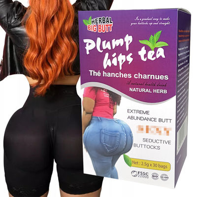 Ingrédients 100% herbes naturelles thé de hanche et de gros fesses pour une séduction à température ambiante