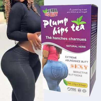 Ingrédients 100% herbes naturelles thé de hanche et de gros fesses pour une séduction à température ambiante