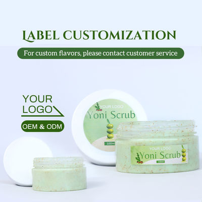 Exfoliant hydratant à marque privée pour le pH du vagin équilibre réparation féminine blanchiment du vagin gommage