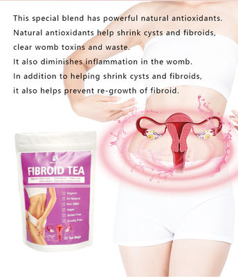 Thé médicinal pour le ventre chaud Détox Yoni et soins vaginaux Ajout de gingembre Date rouge