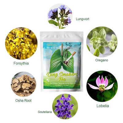 Thé 100% naturel pour les fumeurs de poumon pour une santé pulmonaire optimale