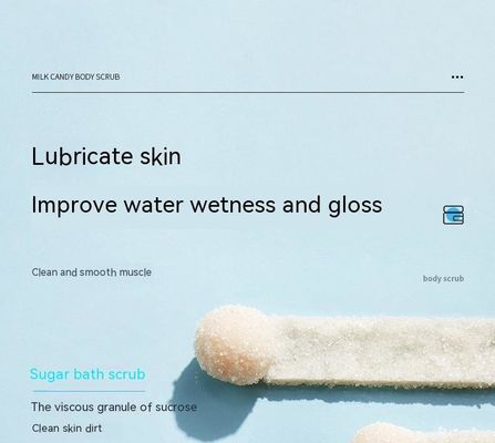 Scrub corporel de nettoyage vaginal avec une longue durée de conservation et des propriétés exfoliantes efficaces