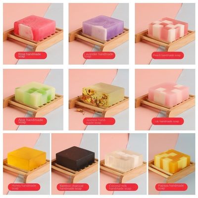 Le savon éclaircissant vaginal féminin Yoni de marque privée avec une durée de conservation de 2 ans et 100g N.W.