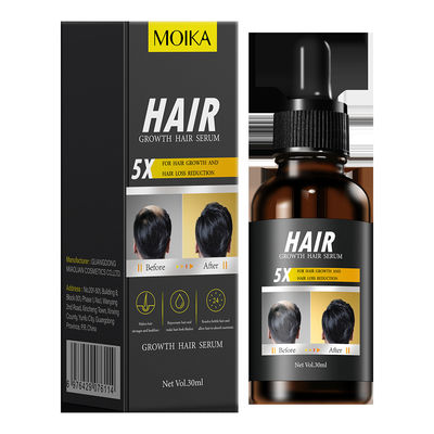 Un sérum puissant contre la perte de cheveux avec de l' huile de gingembre et de la vitamine B5