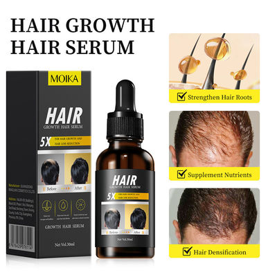 Un sérum puissant contre la perte de cheveux avec de l' huile de gingembre et de la vitamine B5