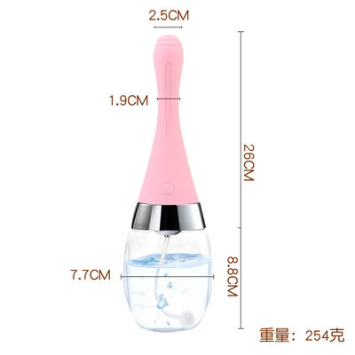 Irrigueur vaginal électronique rechargeable à taux étanche et fonction avancée