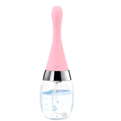 Irrigueur vaginal électronique rechargeable à taux étanche et fonction avancée