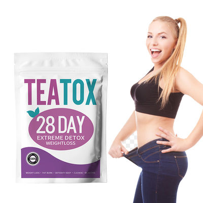 Détox Thé à base d'herbes maigres 3g*28 jours Perte de poids rapide pour la mise en forme du corps et la désintoxication