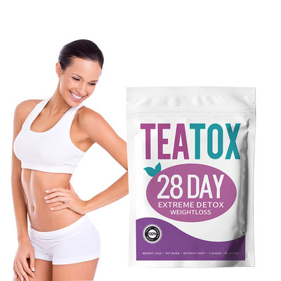 Détox Thé à base d'herbes maigres 3g*28 jours Perte de poids rapide pour la mise en forme du corps et la désintoxication
