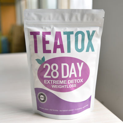 Détox Thé à base d'herbes maigres 3g*28 jours Perte de poids rapide pour la mise en forme du corps et la désintoxication