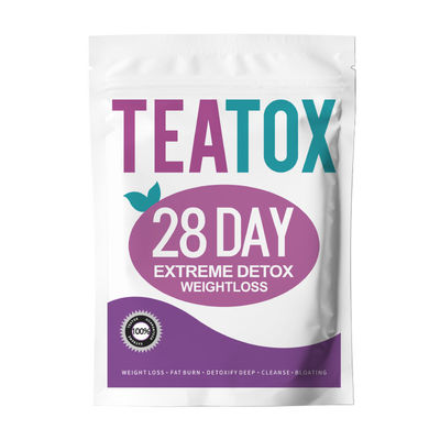 Détox Thé à base d'herbes maigres 3g*28 jours Perte de poids rapide pour la mise en forme du corps et la désintoxication