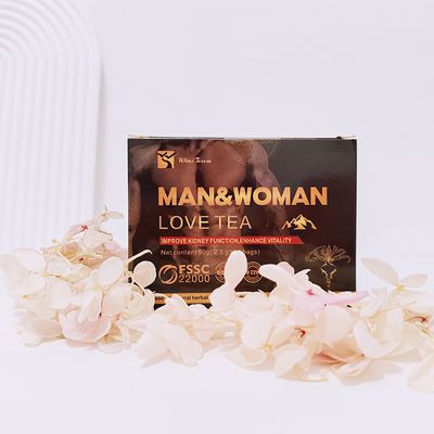 Spécification du produit 2.5g*20 100% naturel Homme et femme aiment le thé pour un lien plus fort
