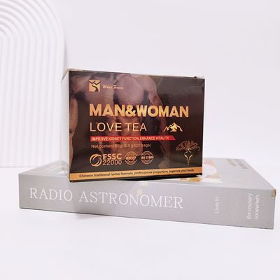 Spécification du produit 2.5g*20 100% naturel Homme et femme aiment le thé pour un lien plus fort