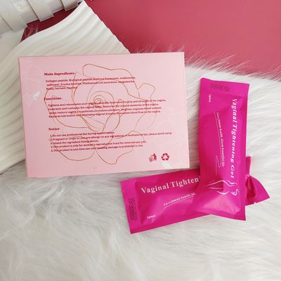 Ensemble de lavage au gel de resserrement vaginal pour étiquette privée 3,5 ml g *6/ boîte Durée de conservation 2 ans