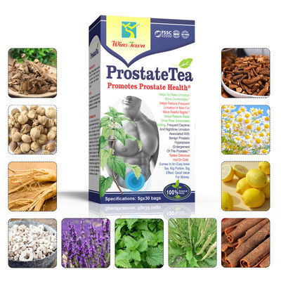 Thé de la prostate pour homme 100% à base de plantes Saine Thé à température ambiante Méthode de stockage