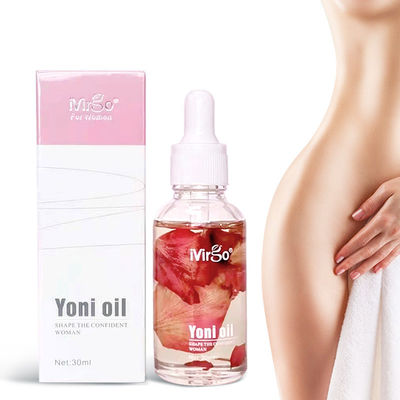 Huile de qualité alimentaire pour le resserrement vaginal Yoni Rose essentiel naturel et certification